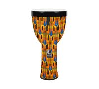 Toca Nesting Drums Freestyle II Djembe, misura 10", tessuto Kente, TSSND-10K-FP