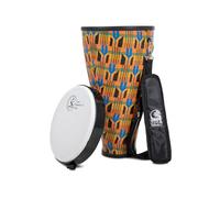 Toca Nesting Drums Freestyle II Nesting Ashiko 10 "x18" Kente Cloth TSSNA-10K-FP