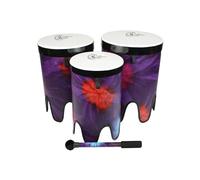 Toca Nesting Drums Freestyle II Tom Tom, set di 3 pezzi, dimensioni 12"/14"/16", Woodstock Purple, TSSNT-3PCWP-FDP
