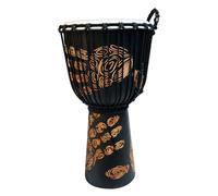 Toca Street Series Carved Djembe 10" Medium Hand Print TSSDJ-MHP