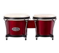 Toca Synergy Wood Bongos 6" & 6 3/4 Matte Racing Red 2100RRD