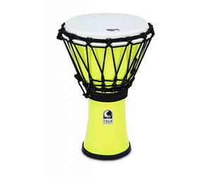 Toca To803322 Tfcdj-7Py Djembe Freestyle Colorsound Pastel 7'', Giallo