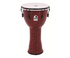 Toca To809238 Tf2Dm-12Rm Djembe Freestyle II Mech. Tuned Red Mask Synth. Head 12"
