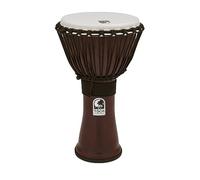 Toca To809280 Tf2Dj-10R Djembe Freestyle II 10" Dark Red Synth. Head Rope Tuned