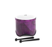 TOCA World Percussion Freestyle 2 Tom Tom (tamburo ottimale per drum circle, scuole e asili, in robusto materiale sintetico, diametro: 9,5", altezza: 8"), Woodstock Purple