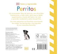 Toca y aprende - Perritos: Libro con texturas