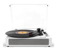 PRIXTON - Giradischi Studio Deluxe - Riproduttore e Convertitore di Vinili tramite Bluetooth, USB, SD, Radio