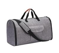 TocaFeank Borsoni per abiti da viaggio,Borse per abiti convertibili da viaggio - Borsa da uomo 2 in 1 - Borsone porta abiti convertibile per sospendere i vestiti da viaggio, borse da viaggio per abiti