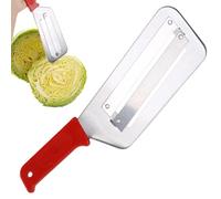 TocaFeank Coltelli per verdure a doppia lama, trituratore per cavoli,Coltelli per tagliare cavolo Affettatrice da cucina | Affettatrice Carota e Cipolla Lame a Doppia Fetta Affettatrice per Verdure