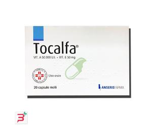 TOCALFA*20CPS MOLLI 50000UI+50