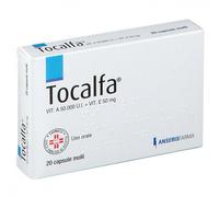Tocalfa Vitamina A e vitamina E 20 capsule