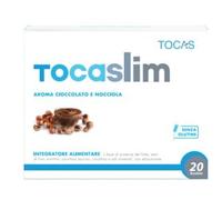 Tocaslim Cioccolato Integratore Proteine del Siero del Latte 20 Bustine