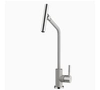 Tocca del Filtro dell'Acqua Potabile, Rubinetto della Cucina in Acciaio Inossidabile ° rotat, Grigio