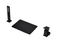 Tocca del mixer da bagno moderno con cascata doccia vasca da bagno foro tocco tocco vasca con doccia a mano TAPBA TAP TAP CASCA LWX