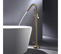 Tocca del mixer da bagno moderno con vasca da bagno a cascata doccia vasca tocca tocca vano da bagno indipendente 3 manico a doppia modalità tocco di bagno autoportante da bagno in Cina Beauty Comes