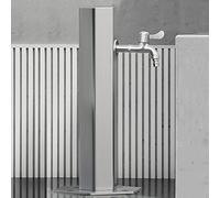 Tocca dell'acqua in acciaio inossidabile con un cortile a prova di gelo Hydrant Fontana per esterni per estensione dell'acqua del pavimento e pistola a spruzzo per