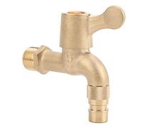 Tocca dell'acqua in ottone forgiata G1/2 pollici, valvola di apertura a spirale, installazione a parete per la lavatrice per la casa MOP idraulico