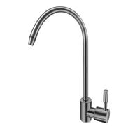 Tocca Filtro del Collo di Cigno con Rubinetto Acqua Pura Girevole a ° per lavello della Cucina in Colore Grigio