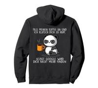 Tocca Il Mio caffè e Ti picchio così Duro Felpa con Cappuccio