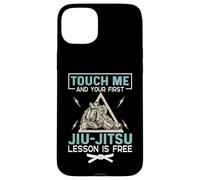 Toccami e la tua prima lezione di Jiu Jitsu è amante libero Custodia per iPhone 15 Plus