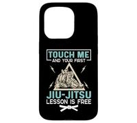 Toccami e la tua prima lezione di Jiu Jitsu è amante libero Custodia per iPhone 15 Pro
