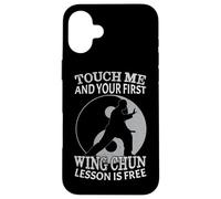 Toccami e la tua prima lezione di Wing Chun è gratuita Custodia per iPhone 16 Plus