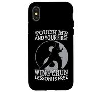 Toccami e la tua prima lezione di Wing Chun è gratuita Custodia per iPhone X/XS