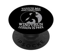 Toccami e la tua prima lezione di Wing Chun è gratuita PopSockets PopGrip Adesivo