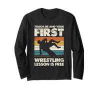 Toccami e la Tua Prima lezione di Wrestling è Un Wrestler Gratuito Maglia a Manica