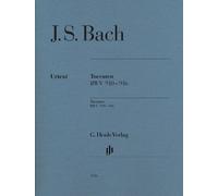 toccaten Bwv 910 - 916 - arrangiamento per pianoforte [Note musicali/holzweißig] Compositore: Bach Johann Sebastian