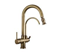 Tocche di mixer da cucina Tocca del filtro a 3 vie per mobili da banco mixtap da cucina con spruzzatura spray spray a 360 gradi spray a 360 gradi siringa siringa siringa tocco di acqua purificatore b