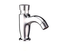 Tocche di mixer per bacini salvati per salvarsi per auto -chiusura ritardatario del lavandino del bagno Design a foro per uso interno e esterno ideale per i bagni pubblici e i giardini Clawfoo LWX