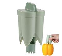 Tocciolatore di pepe - 4,33 X 2,17 pollici 110 Mm, struttura in materiale ABS, impugnatura comoda | Utensili da cucina: peperoni ripieni, insalate, poppers jalapeno, barbecue, cucina, preparazione del