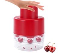Tocciolatore per ciliegie in acciaio inox con una sola mano, diametro 25 mm per ciliegie dolci/acide, lavabile in lavastoviglie con nucleo
