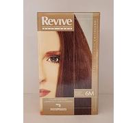 Tocco Magico - Revive Emulsione colorante alle erbe da 60 ml + Maschera di benessere da 15 ml, effetto Biondo Scuro Marrone 6M, perfetta copertura dei capelli bianchi, facile applicazione