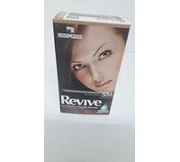 Tocco Magico - Revive Emulsione colorante alle erbe da 60 ml + Maschera di benessere da 15 ml, effetto Castano chiaro marrone 5M, perfetta copertura dei capelli bianchi, facile applicazione