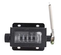 Tocekat D67-F Contatore di Conteggio Manuale, 5 Cifre Contapezzi Meccanico Contatore Contatore di Conteggio a Corsa Manuale Ripristinabile per Record Quantità Macchinari