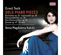 Toch Ernst - Solo Piano Pieces - Opere Per Pianoforte