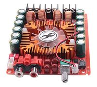TOCHCA TDA7498E Dual Audio Amplificatore Scheda 2X160W, Modalità Semplice Supporto 1X220W, Modulo Amplificatore Stereo DC 24V Digital per Computer Veicolo Auto