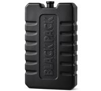 ToCi Blackpack - Set di 8 piatti refrigeranti piatti da 220 ml, colore nero, eleganti e resistenti, per borsa frigo, congelatore, festival e campeggio, senza BPA, impilabili, qualità UE