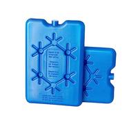 ToCi Set di 2 piatti refrigeranti da 200 ml ciascuna, elementi di raffreddamento blu per borsa termica e contenitore refrigerante, cuscinetti refrigeranti per alimenti, riutilizzabili e senza BPA
