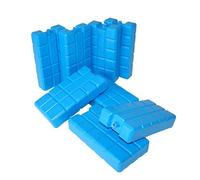 ToCi Set di 8 batterie refrigeranti XXL da 750 ml | elementi refrigeranti per la borsa termica o il refrigeratore - 12 ore di batteria ghiaccio | lunga durata e riutilizzabili