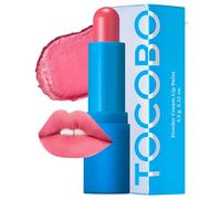 TOCOBO Balsamo per labbra in crema in polvere 032 Petalo di rosa 0,67 oz / 19 g | Balsamo per labbra vegano morbido tipo velluto opaco e texture in polvere cremosa senza esfoliazione
