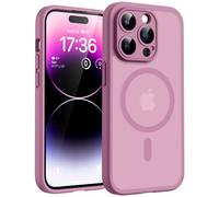 TOCOL Cover Magnetica per iPhone 14 Pro 6,1 Pollic, Compatibile con MagSafe, Protezione Fotocamera Integrata, Custodia Antiurto Traslucida Opaca, Lilla Viola