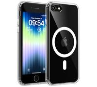 TOCOL Cover Magnetica per iPhone SE 3/2 (2022/2020), iPhone 8/7 4,7 Pollic, Compatibile con MagSafe, Senza Ingiallimento, Trasparente