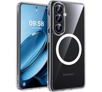 TOCOL Cover per Samsung Galaxy S26, Non Ingiallisce, Resistente Agli Urti, Custodia Magnetica Antiurto Traslucida Opaca per Samsung Galaxy S26 5G 6,3 Pollici, Trasparente