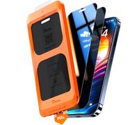 TOCOL Privacy Pellicola Protettiva per iPhone 14 Pro Max 6,7 Pollici, 25° Reali Anti-Spy, Rimozione Automatica Della Polvere, Copertura Completa, Senza Bolle, Durezza 9H, 2 Pezzi