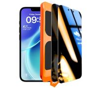 TOCOL Privacy Pellicola Protettiva per iPhone 17e 6,1", Vetro Temperato 9H, Rimozione Automatica Della Polvere, HD e Senza Bolle, Anti Graffio, Copertura Completa, Compatibile con Custodie, 2 Pezzi