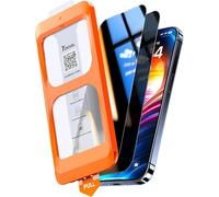 TOCOL Privacy Pellicola Vetro Temperato per iPhone 17, 25° Reali Anti-Spy, Rimozione Automatica Della Polvere, Copertura Completa, Senza Bolle, Durezza 9H, 2 Pezzi
