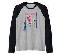 Tocororo Bird Bandera Cuba Bandiera Cubana Orgullo Cubano Maglia con Maniche Raglan